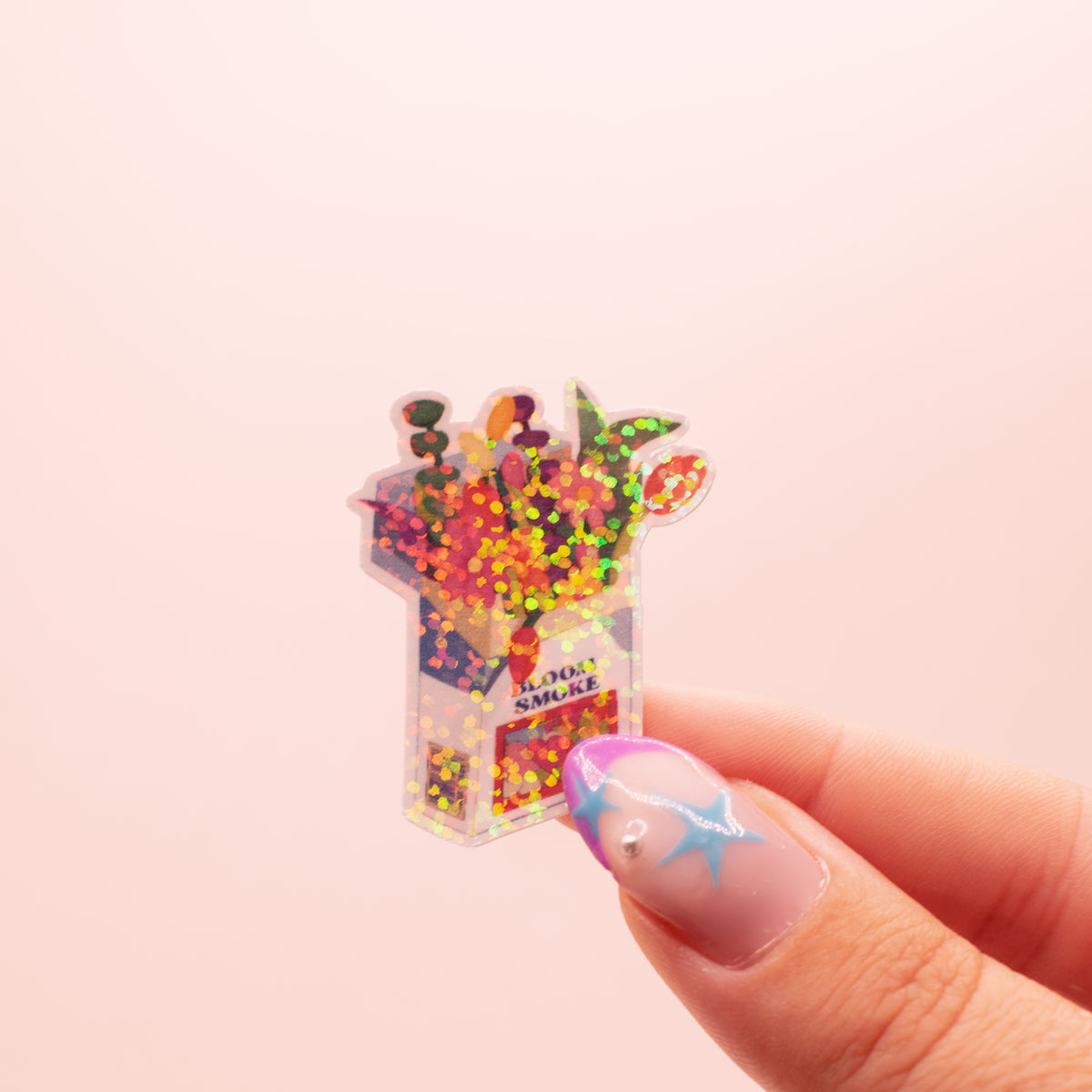Stickers Bloom Smoke