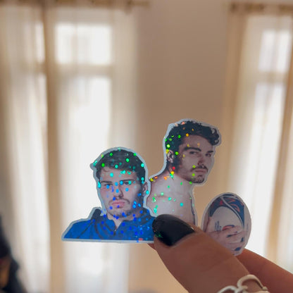 Stickers personnalisés d'après votre photo