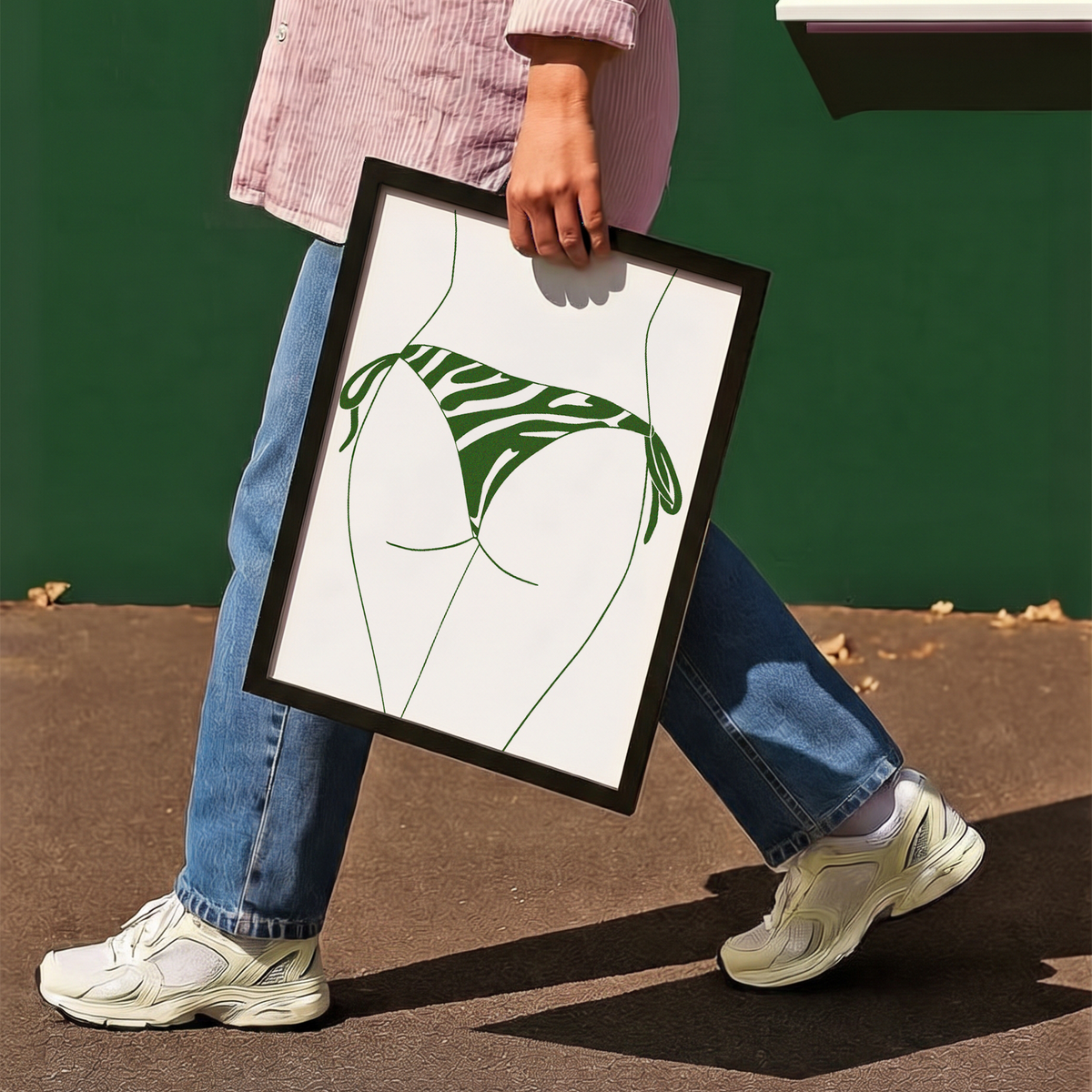 Affiche « Bronzette » – Tirage d'art illustré