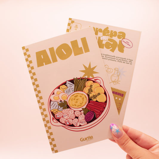 Fiche recette Aïoli