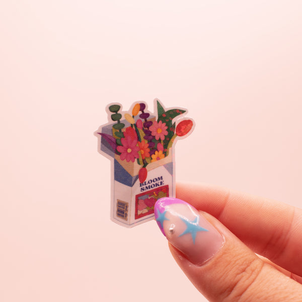 Stickers Bloom Smoke