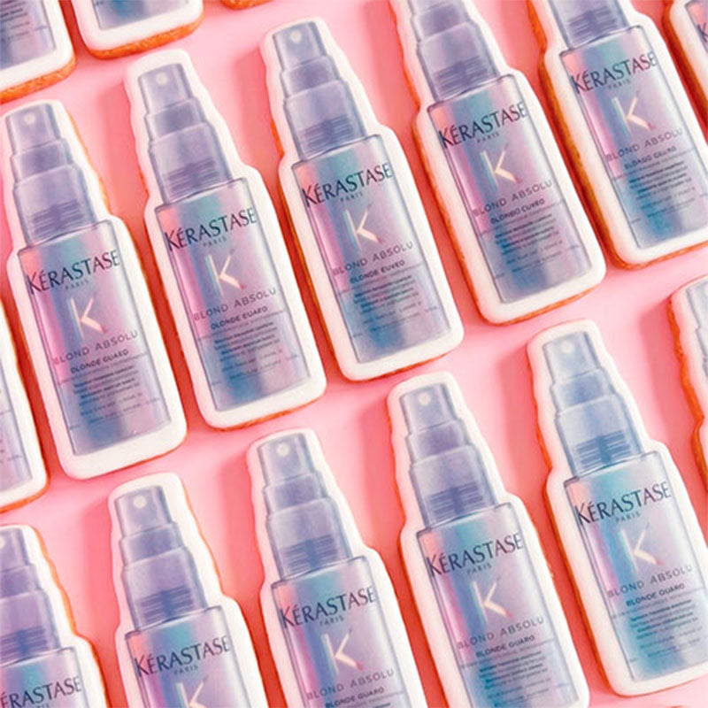 Sablés personnalisés pour Kerastaze, à l'effigie de leur nouveau produit, Tata Paulette