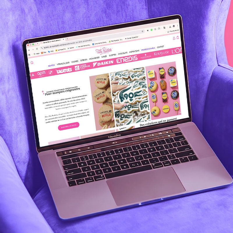 Page dédiée aux professionnels du nouveau site internet