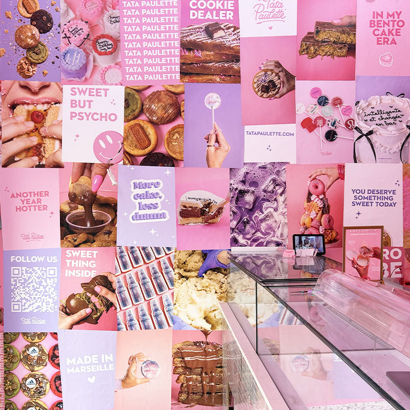 Affiche qui décorent la boutique, Photocall