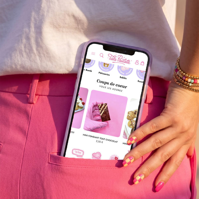 Home page du nouveau site internet, version mobile