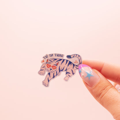 Stickers Tié un Tigre